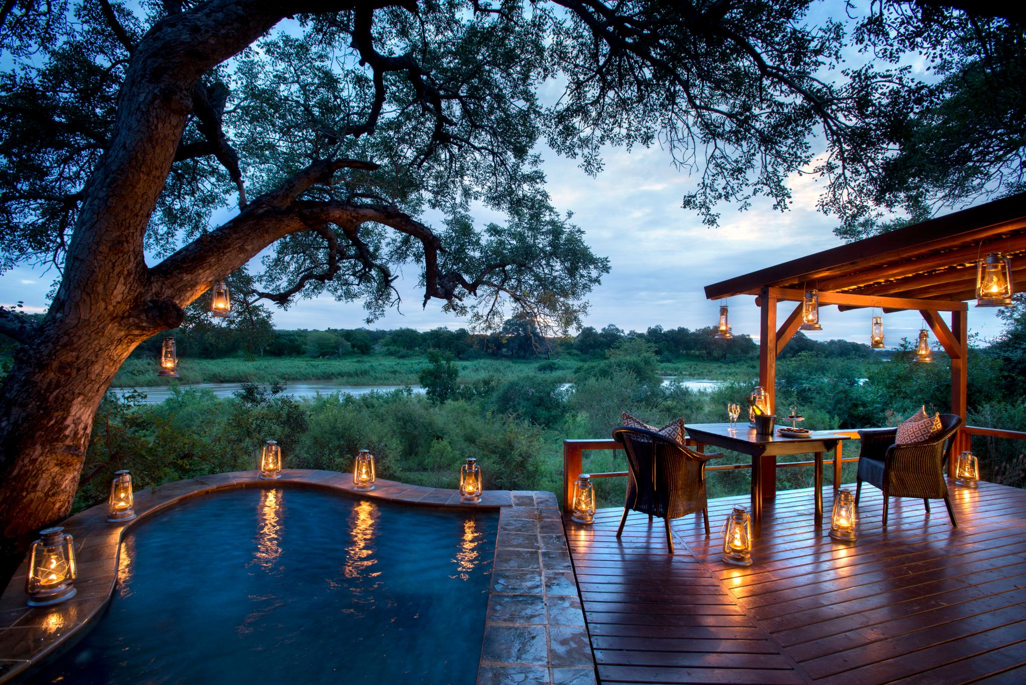 Lion Sands Tinga Lodge Skukuza Kültér fotó